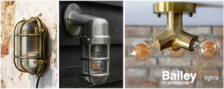 Bailey: vintage armaturen en vintage bulbs