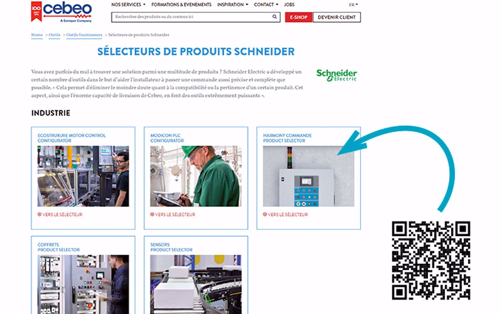 Product selector 