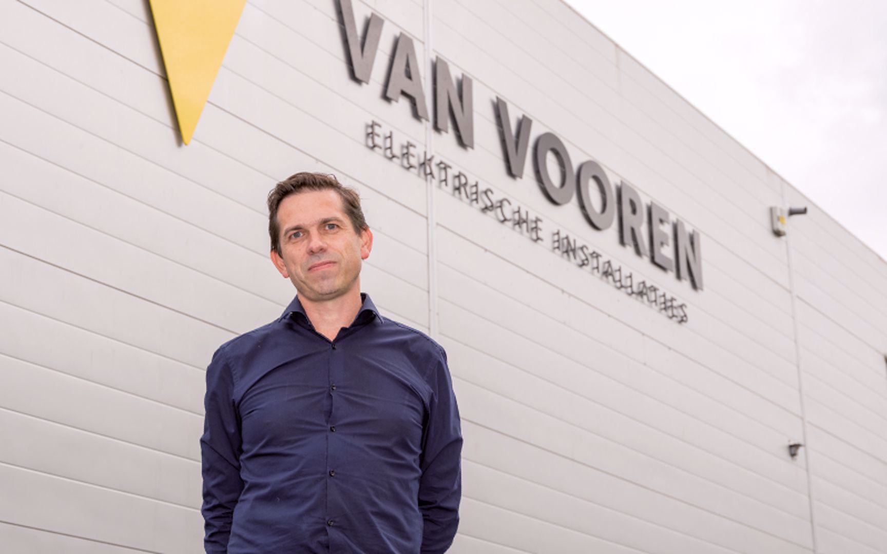 Francis Claeys, chef de projet auprès de l'entreprise d'installation Van Vooren