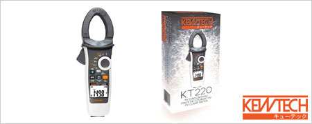 Nouveau: Pince multimètre KT220 PV de Kewtech