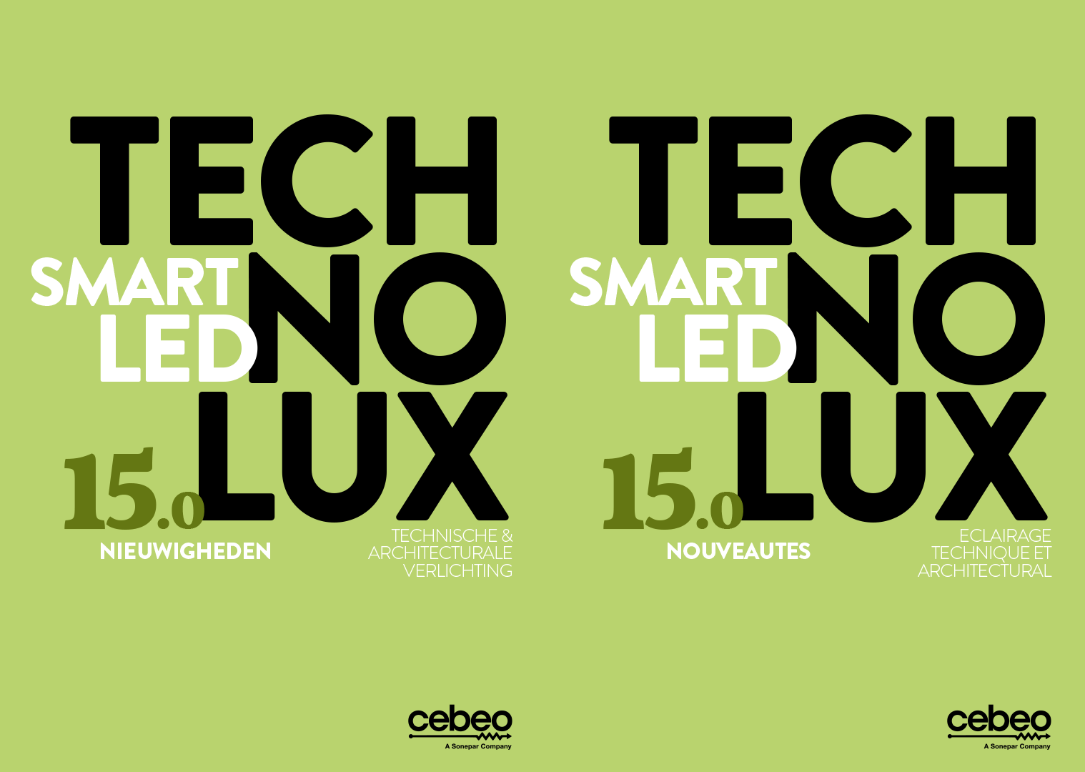 Cataloog Technolux Smart LED 15.0 - Nieuwigheden