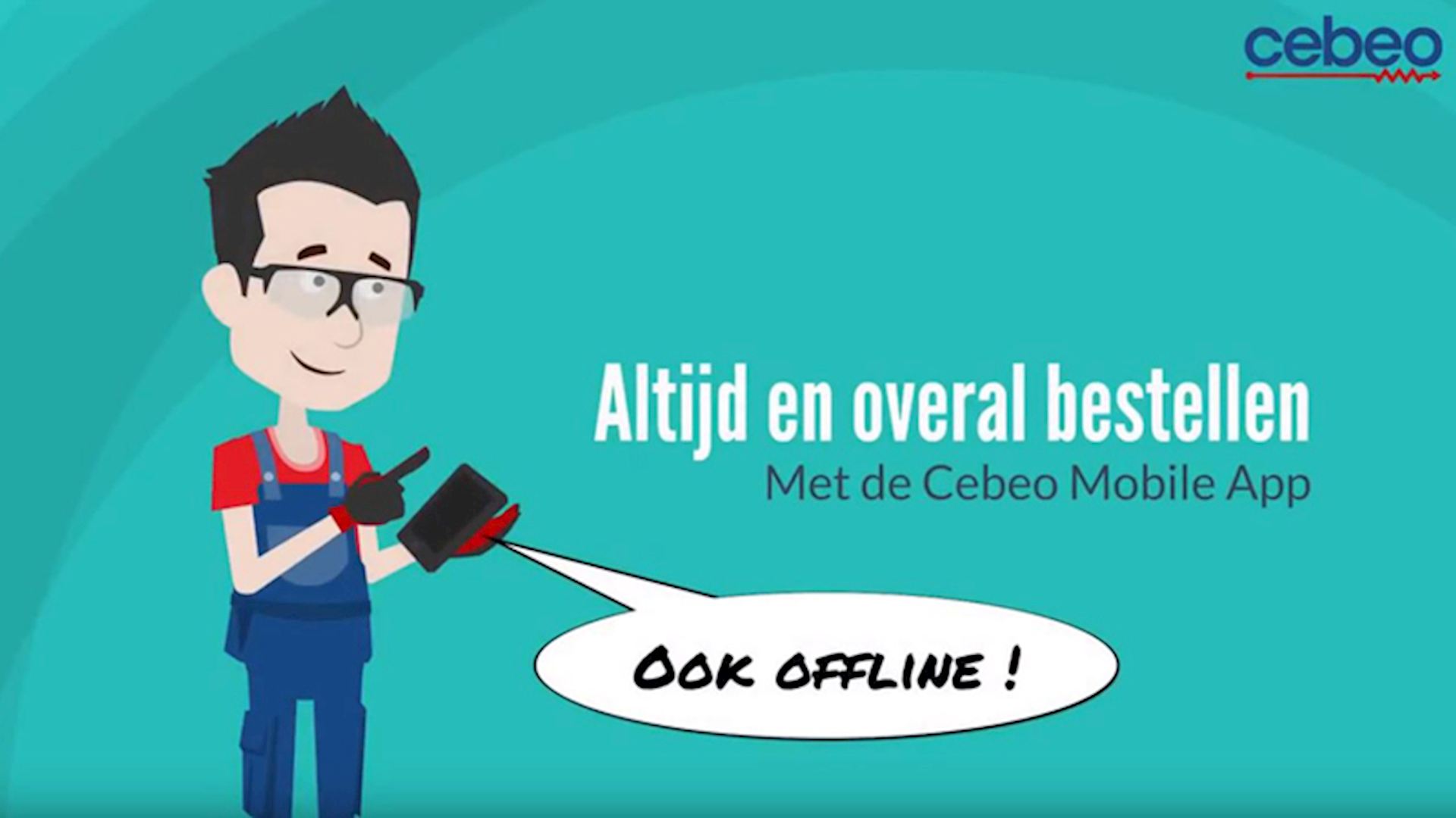 Cebeo Mobile App - Offline bestellen (00:52)